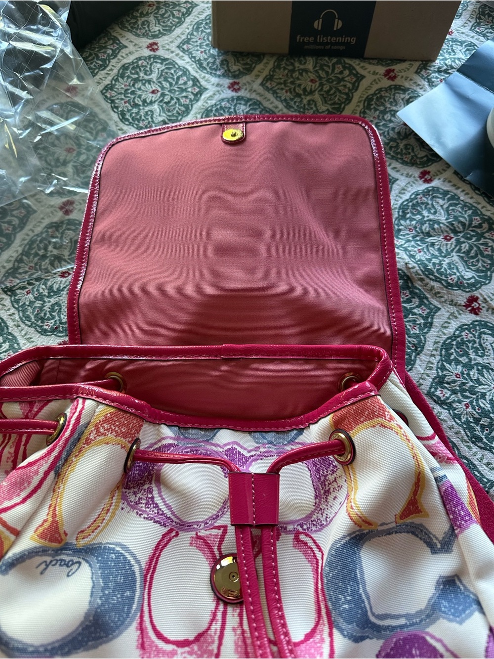 Coach backpack - Picture 6 of 14
